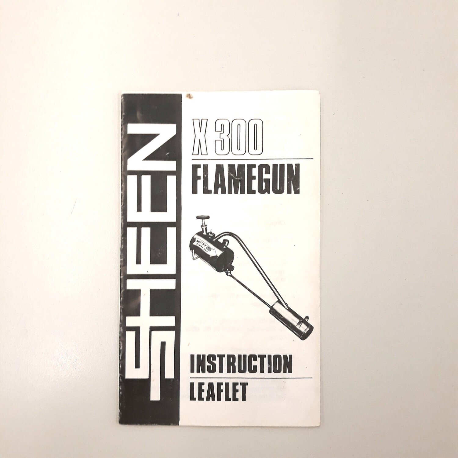 Sheen Flame Gun Booklet